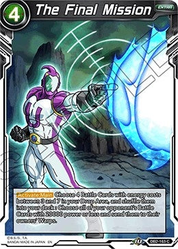 Image for The Final Mission (Draft Box 05 - Divine Multiverse) (DB2-163) - Dragon Ball Super: Masters