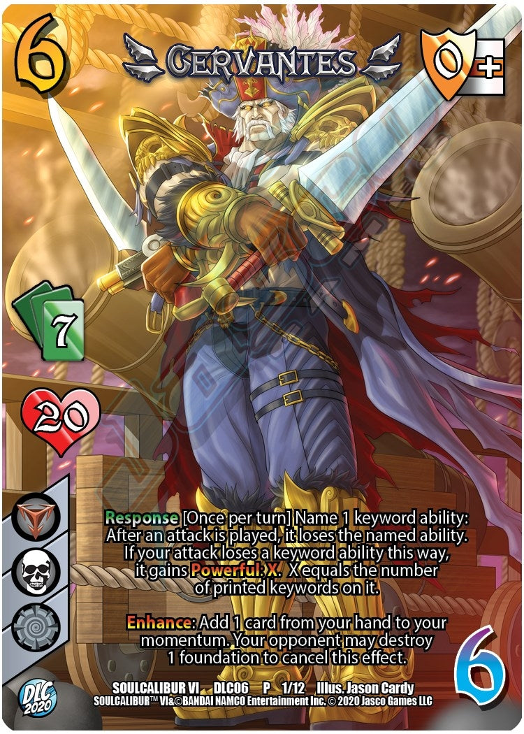 Image for Cervantes (Soul Calibur VI DLC) (1) - UniVersus