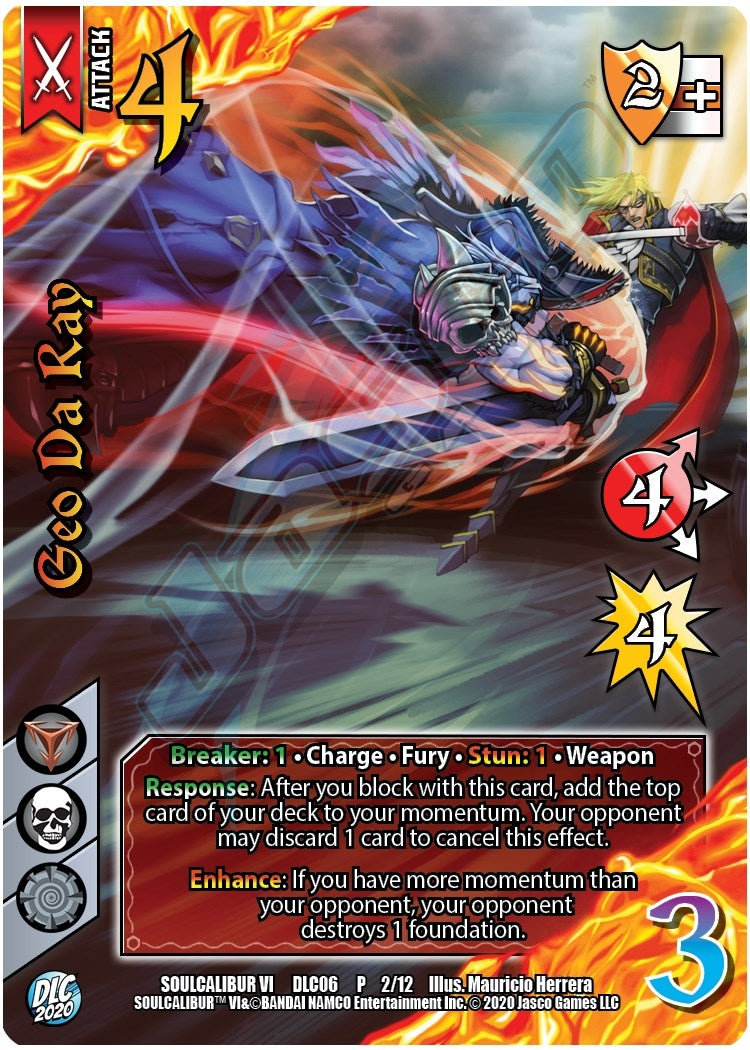 Image for Geo Da Ray (Soul Calibur VI DLC) (2) - UniVersus