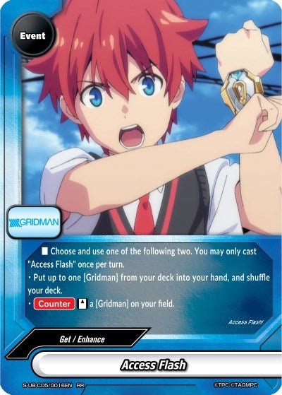 Image for Access Flash (SSSS.GRIDMAN) (S-UB-C05/0016EN) - Future Card BuddyFight