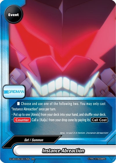 Image for Instance Abreaction (SSSS.GRIDMAN) (S-UB-C05/0017EN) - Future Card BuddyFight
