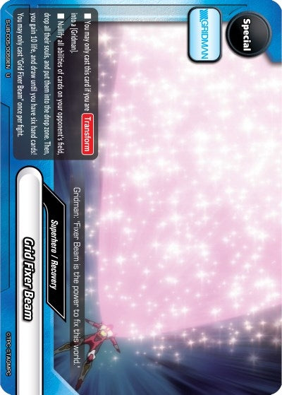 Image for Grid Fixer Beam (SSSS.GRIDMAN) (S-UB-C05/0059EN) - Future Card BuddyFight