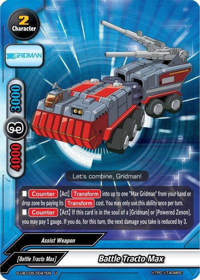 Image for Battle Tracto Max (SSSS.GRIDMAN) (S-UB-C05/0047EN) - Future Card BuddyFight