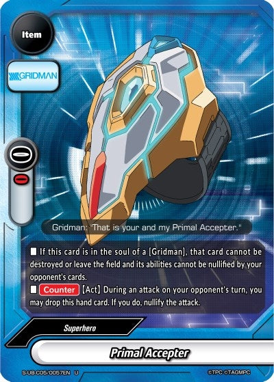 Image for Primal Accepter (SSSS.GRIDMAN) (S-UB-C05/0057EN) - Future Card BuddyFight