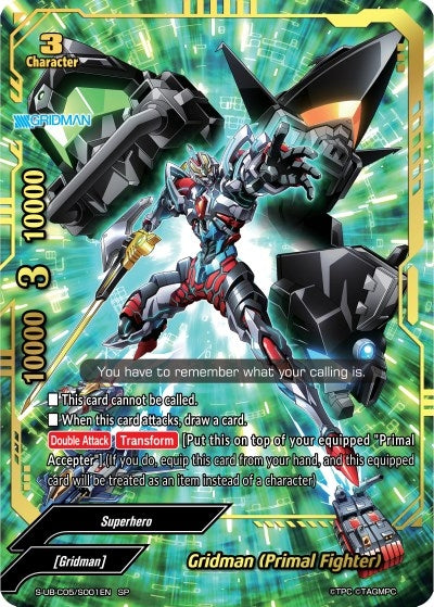 Image for Gridman (Primal Fighter) (SP) (SSSS.GRIDMAN) (S-UB-C05/S001EN) - Future Card BuddyFight