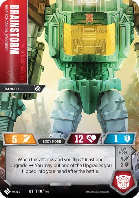 Image for Brainstorm - Biomechanical Engineer (Titan Masters Attack) (T10) - Transformers TCG