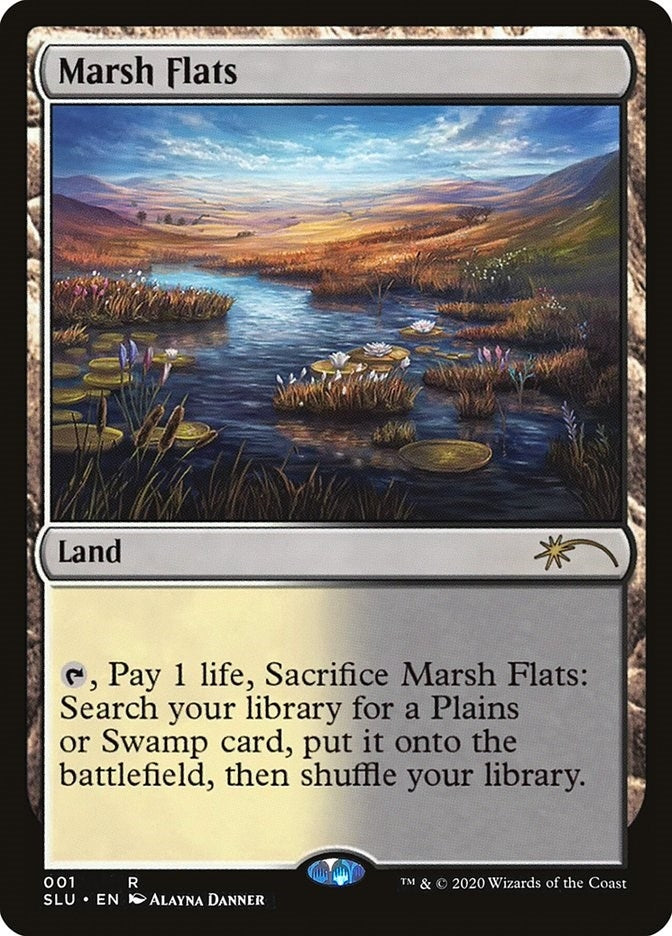 Image for Marsh Flats (Secret Lair Series) (1) - Magic: The Gathering