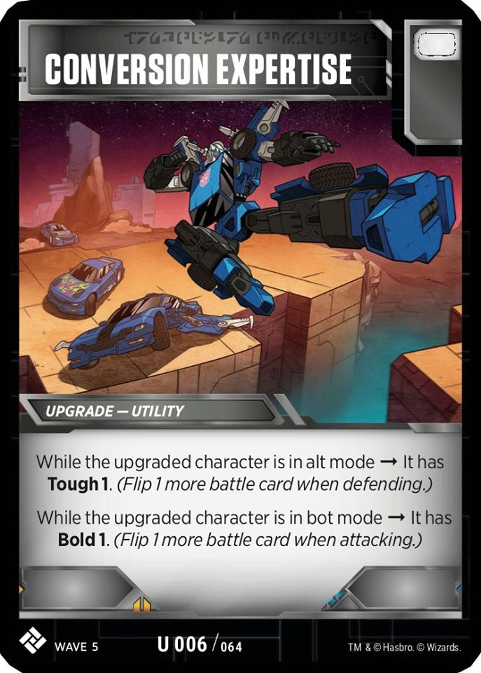 Image for Conversion Expertise (Titan Masters Attack) (6) - Transformers TCG