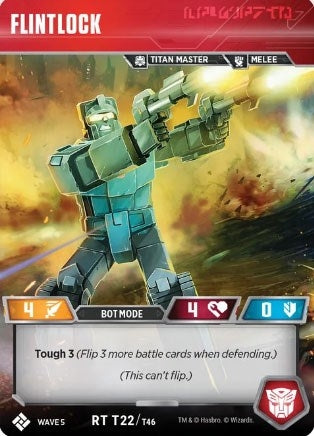 Image for Flintlock (Titan Masters Attack) (T22) - Transformers TCG