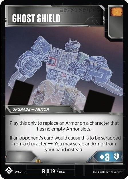 Image for Ghost Shield (Titan Masters Attack) (19) - Transformers TCG