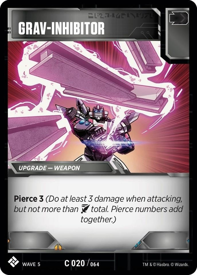 Image for Grav-Inhibitor (Titan Masters Attack) (20) - Transformers TCG