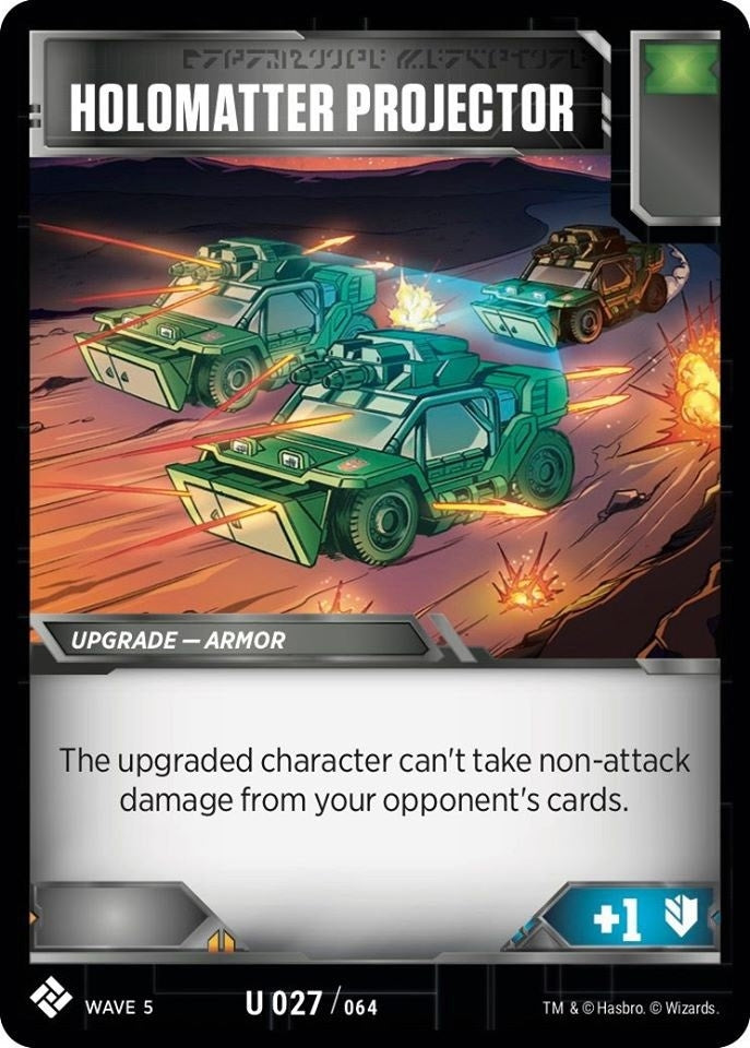 Image for Holomatter Projector (Titan Masters Attack) (27) - Transformers TCG