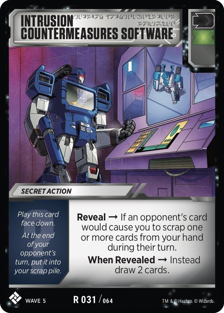 Image for Intrusion Countermeasures Software (Titan Masters Attack) (31) - Transformers TCG