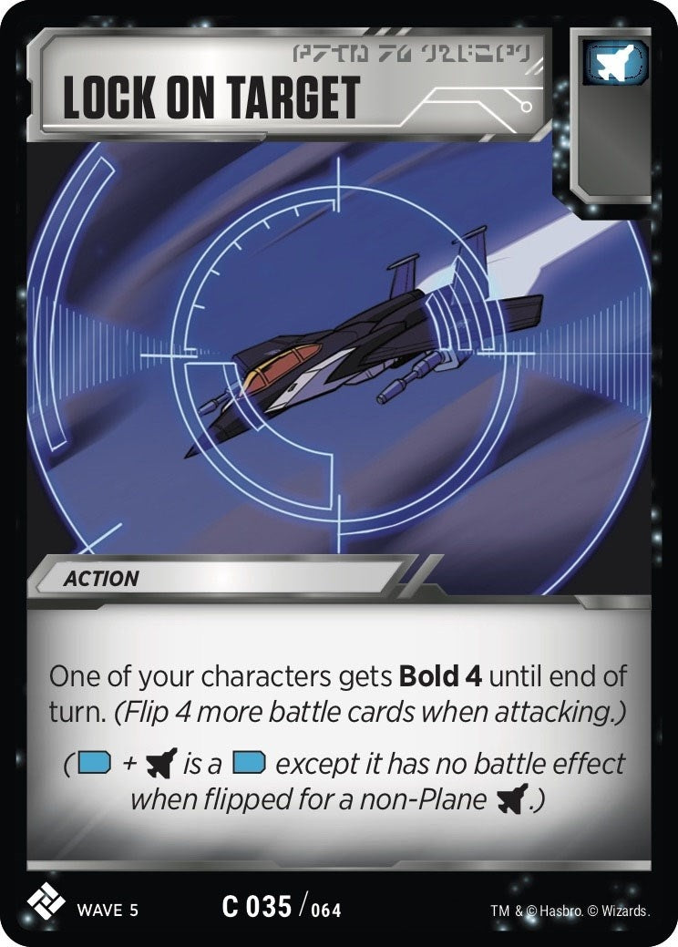 Image for Lock On Target (Titan Masters Attack) (35) - Transformers TCG