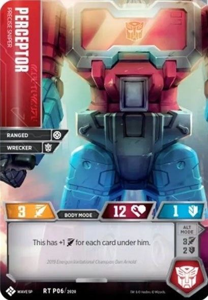 Image for Perceptor - Precise Sniper (Titan Masters Promo) (Titan Masters Attack) (P06/2020) - Transformers TCG