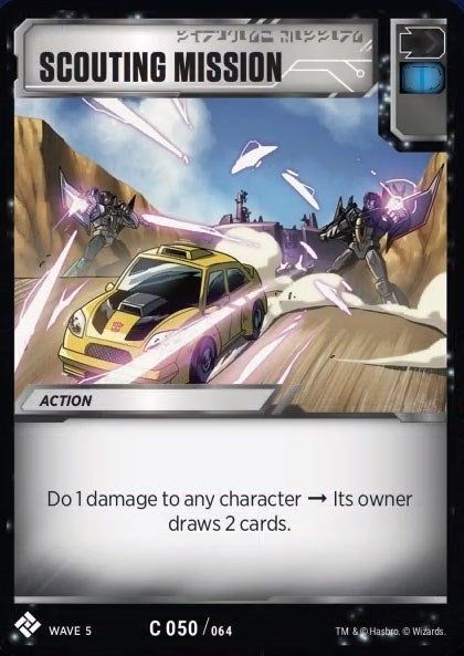 Image for Scouting Mission (Titan Masters Attack) (50) - Transformers TCG