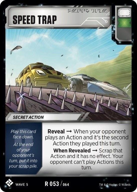 Image for Speed Trap (Titan Masters Attack) (53) - Transformers TCG