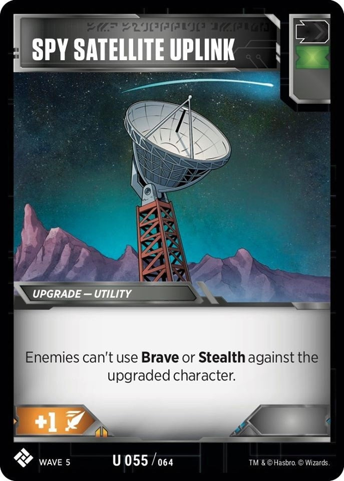 Image for Spy Satellite Uplink (Titan Masters Attack) (55) - Transformers TCG
