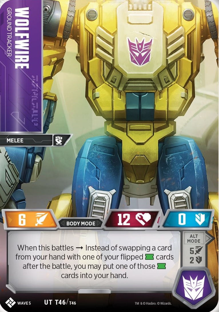 Image for Wolfwire - Ground Tracker (Titan Masters Attack) (T46) - Transformers TCG