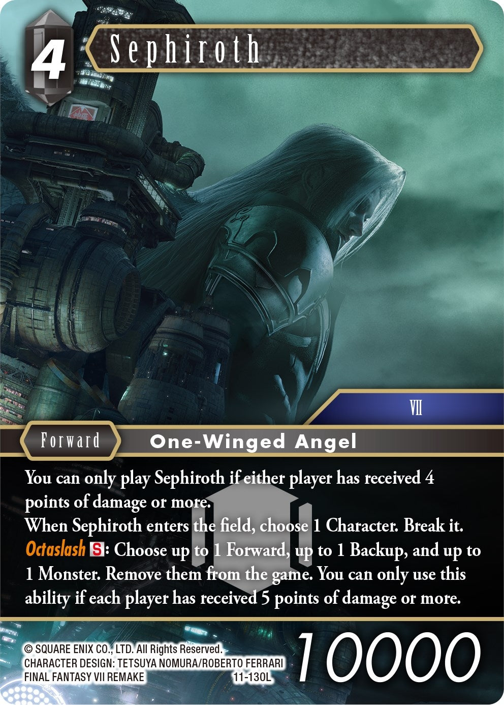 Image for Sephiroth - 11-130L (Opus XI) (11-130L) - Final Fantasy TCG