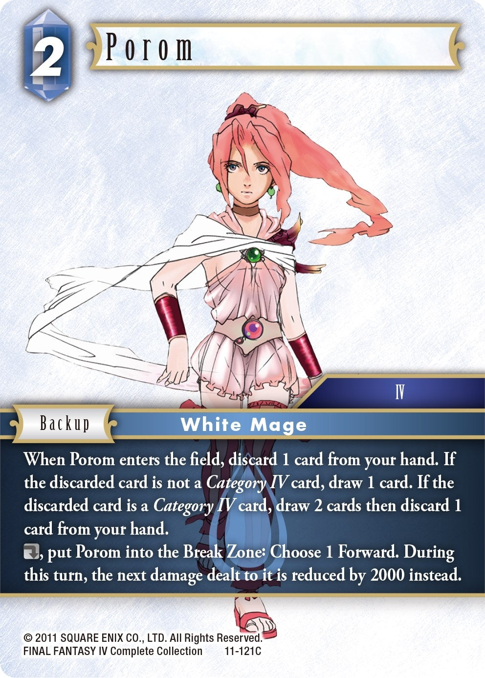 Image for Porom (Opus XI) (11-121C) - Final Fantasy TCG