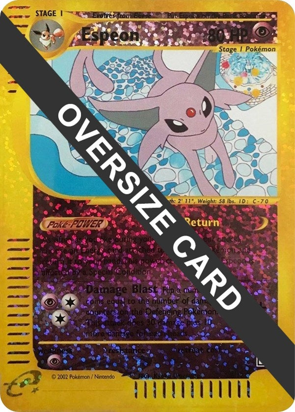 Image for Espeon - 6/12 (Box Topper) (Jumbo Cards) (006/012) - Pokemon
