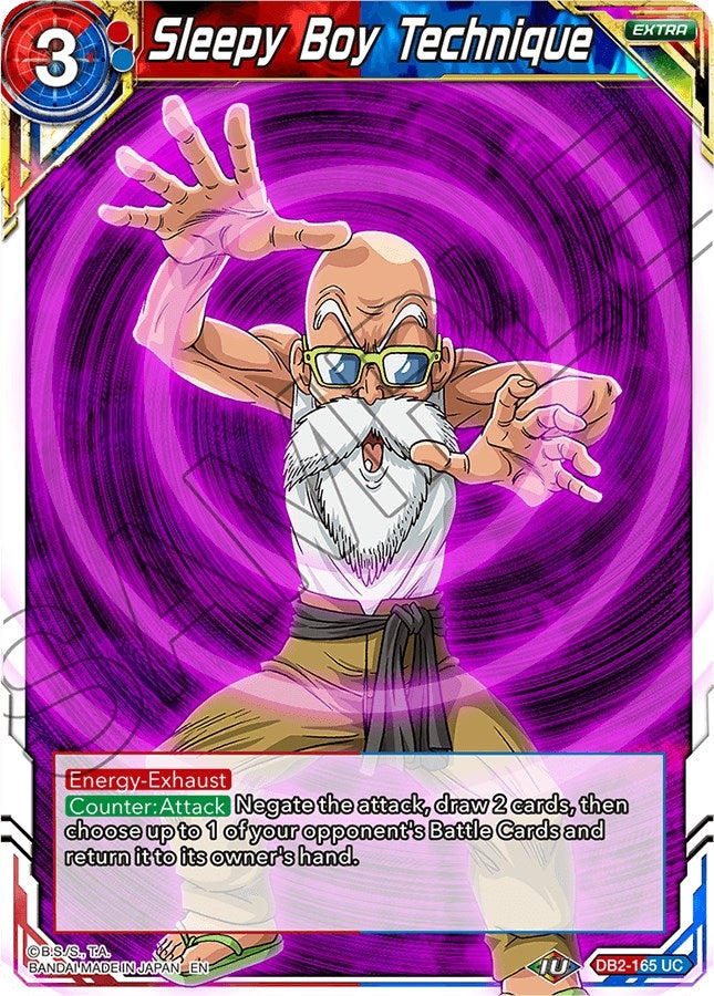 Image for Sleepy Boy Technique (Draft Box 05 - Divine Multiverse) (DB2-165) - Dragon Ball Super: Masters