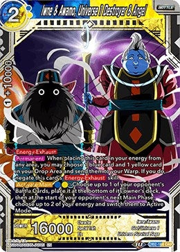 Image for Iwne & Awamo, Universe 1 Destroyer & Angel (Draft Box 05 - Divine Multiverse) (DB2-168) - Dragon Ball Super: Masters