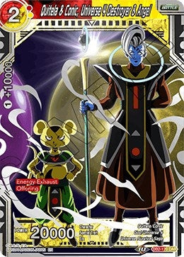 Image for Quitela & Conic, Universe 4 Destroyer & Angel (Draft Box 05 - Divine Multiverse) (DB2-170) - Dragon Ball Super: Masters