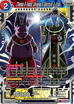 Image for Champa & Vados, Universe 6 Destroyer & Angel (Draft Box 05 - Divine Multiverse) (DB2-175) - Dragon Ball Super: Masters