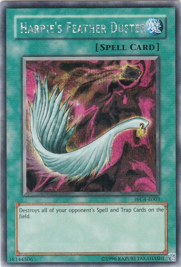 Image for Harpie's Feather Duster (World Championship 2004: GBA Promo) (WC4-E003) - YuGiOh