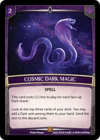 Image for Cosmic Dark Magic (Ascension) (ASC-022) - Argent Saga TCG