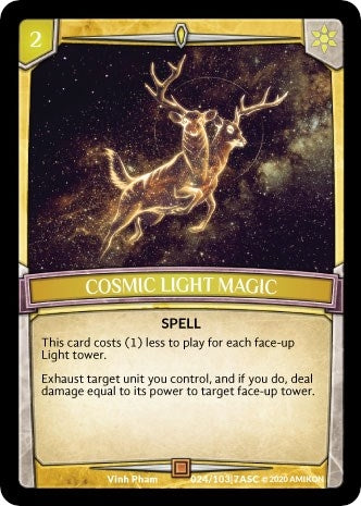 Image for Cosmic Light Magic (Ascension) (ASC-024) - Argent Saga TCG