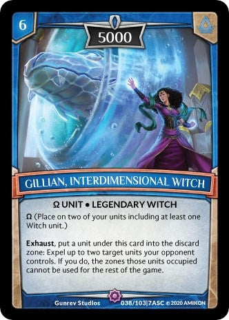 Image for Gillian, Interdimensional Witch (Ascension) (ASC-038) - Argent Saga TCG