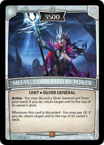 Image for Mei-Yu, Corrupted by Power (Ascension) (ASC-067) - Argent Saga TCG