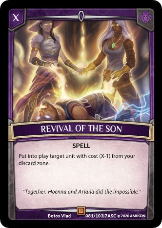 Image for Revival of the Son (Ascension) (ASC-081) - Argent Saga TCG