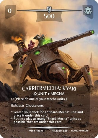 Image for Carriermecha: Kyari (Serial Numbered) (Argent Saga Promos) (PR2020-128) - Argent Saga TCG