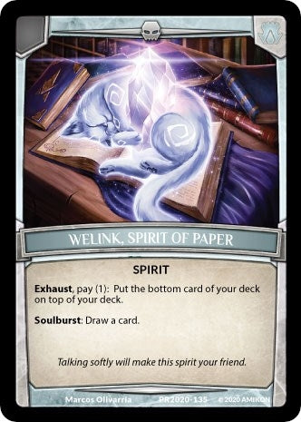 Image for Welink, Spirit of Paper (Argent Saga Promos) (PR2020-135) - Argent Saga TCG