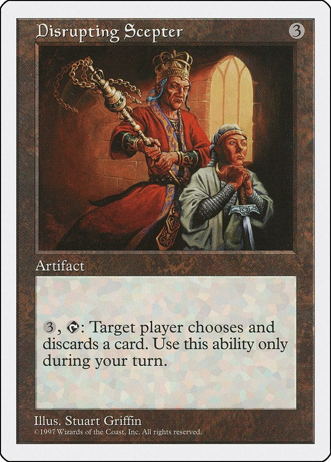 Image for Disrupting Scepter (Fifth Edition) - Magic: The Gathering