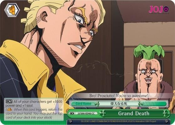 Image for Grand Death (JoJo's Bizarre Adventure: Golden Wind) (JJ/S66-E046 CC) - Weiss Schwarz