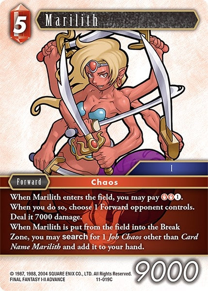 Image for Marilith (Opus XI) (11-019C) - Final Fantasy TCG