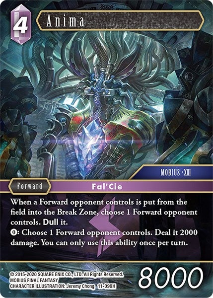 Image for Anima (Opus XI) (11-099H) - Final Fantasy TCG