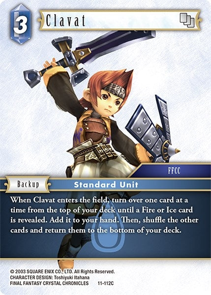 Image for Clavat (Opus XI) (11-112C) - Final Fantasy TCG