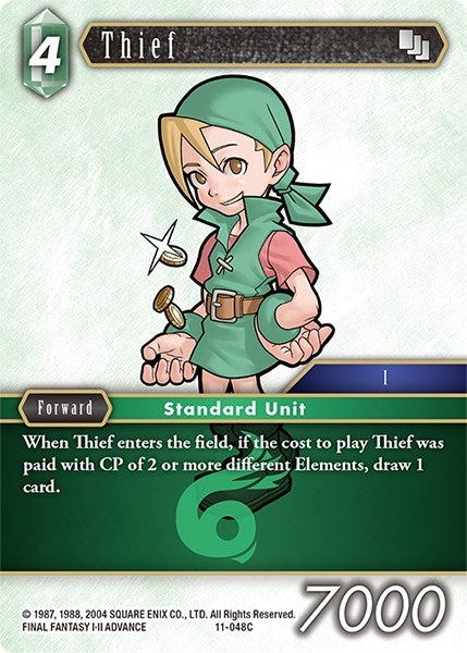 Image for Thief (Opus XI) (11-048C) - Final Fantasy TCG