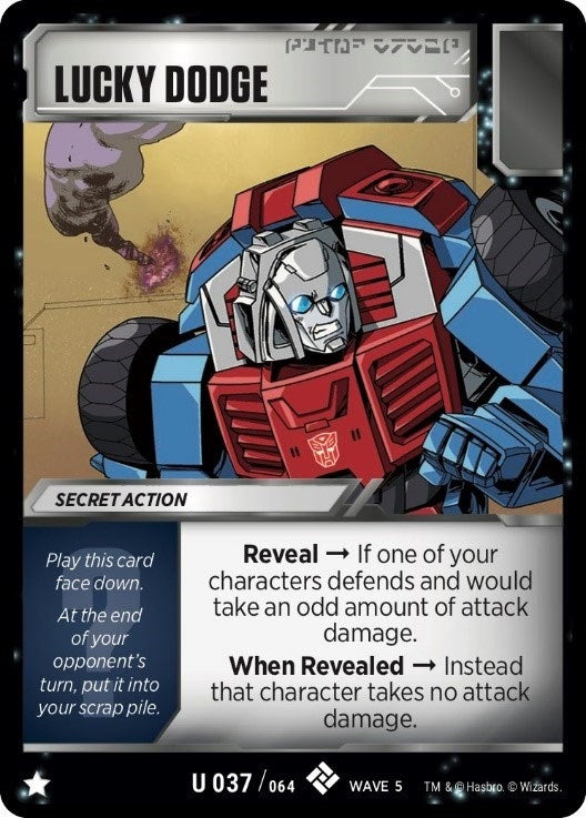 Image for Lucky Dodge (Titan Masters Attack) (37) - Transformers TCG