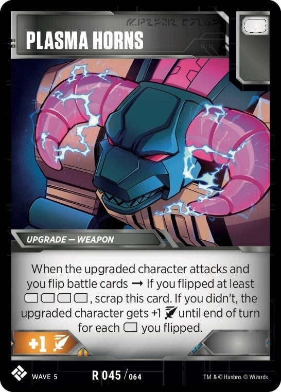 Image for Plasma Horns (Titan Masters Attack) (45) - Transformers TCG