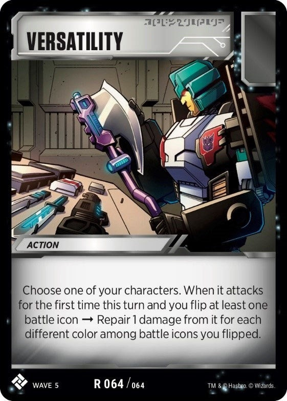 Image for Versatility (Titan Masters Attack) (64) - Transformers TCG