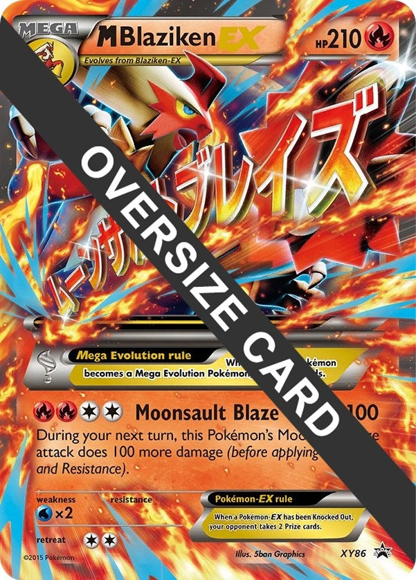 Image for M Blaziken EX - XY86 (Jumbo Cards) (XY86) - Pokemon