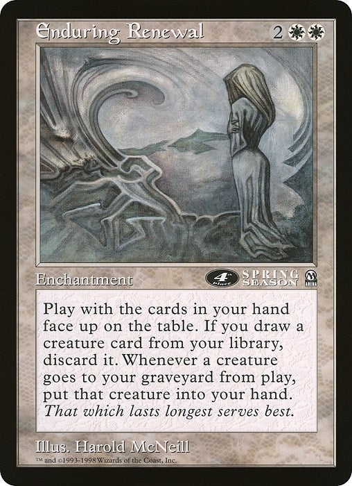 Image for Enduring Renewal (4th Place) (Arena League) (Oversize Cards) - Magic: The Gathering
