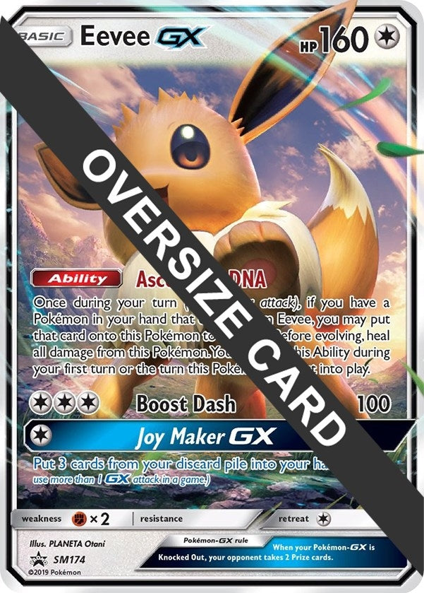 Image for Eevee GX - SM174 (SM Black Star Promo) (Jumbo Cards) (SM174) - Pokemon